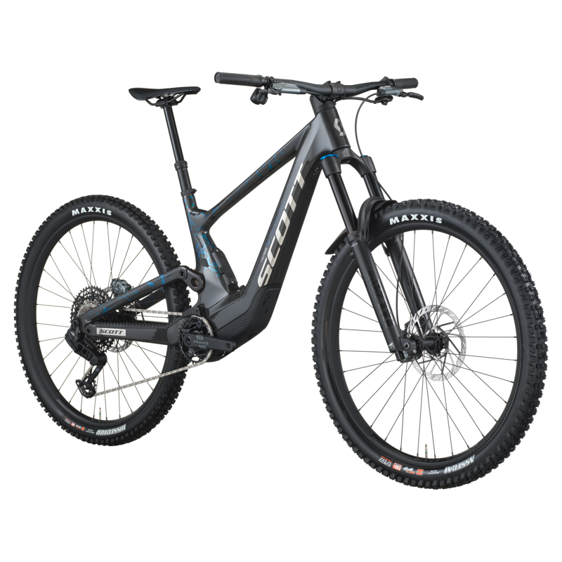 Scott Voltage 910 Electric Full Suspension Mountain Bike 2026 in Carbon Black-1