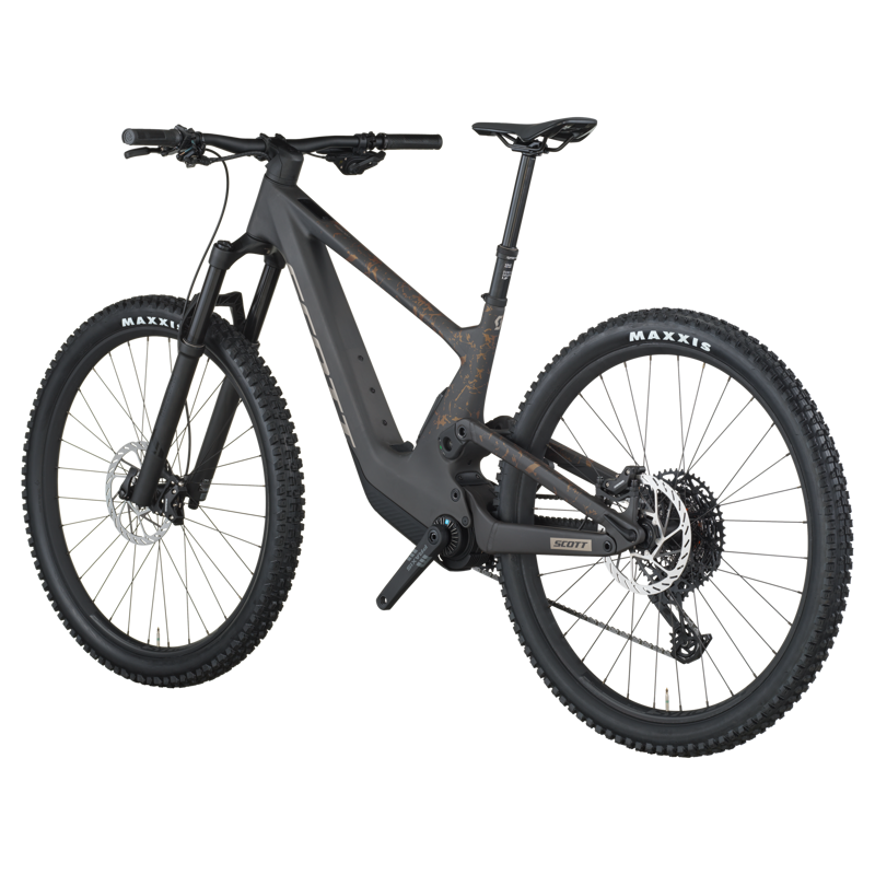 Scott Voltage 920 Electric Full Suspension Mountain Bike 2026 in Carbon Black / Crackle Bronze-2