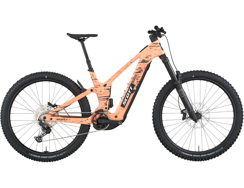 Balfes Bikes Scott Patron ST 910 Electric Full Suspension Mountain Bike 2026 in Reef Pink | Free postage over £30, £10 off first order, price match & 0% finance.
