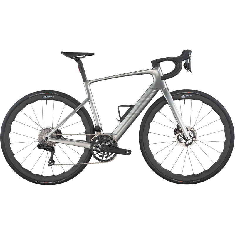 Balfes Bikes Scott Fastlane Premium Electric Road Bike 2026 in Chrome Silver | Free postage over £30, £10 off first order, price match & 0% finance.