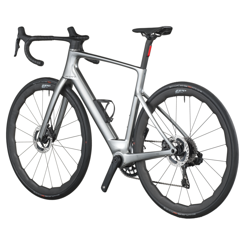 Scott Fastlane Premium Electric Road Bike 2026 in Chrome Silver-2