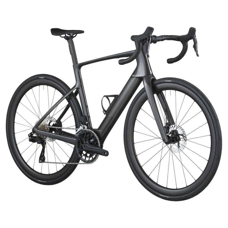 EX DISPLAY Scott Fastlane 20 Electric Road Bike XL 2027 in Carbon Black-1