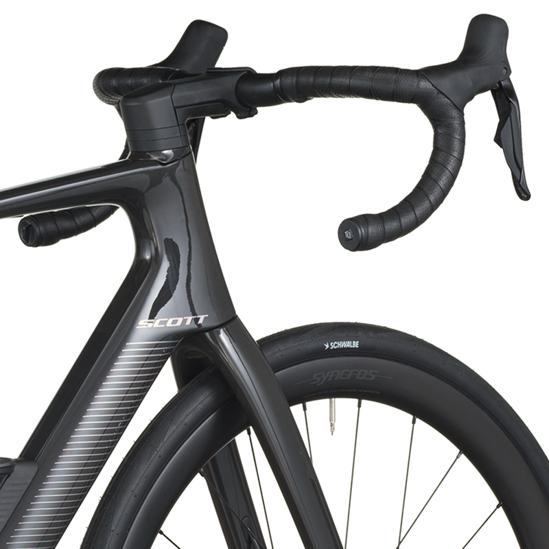 EX DISPLAY Scott Fastlane 20 Electric Road Bike XL 2027 in Carbon Black-4
