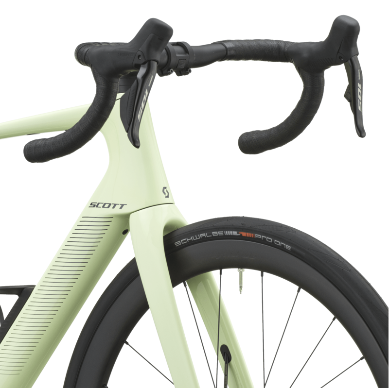 Scott Fastlane 20 Electric Road Bike 2027 in Cream Green-5