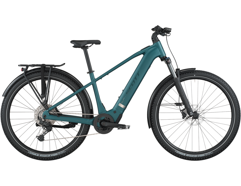 Scott Axis 30 Electric Hybrid Bike 2026 in Cypress Green