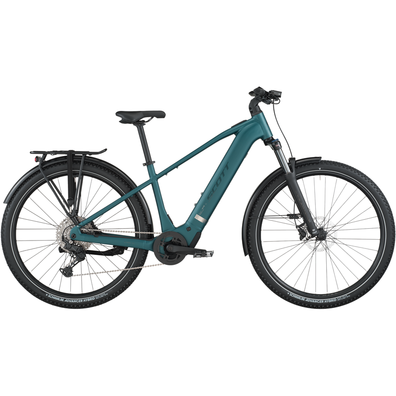 Balfes Bikes Scott Axis 30 Electric Hybrid Bike 2026 in Cypress Green | Free postage over £30, £10 off first order, price match & 0% finance.