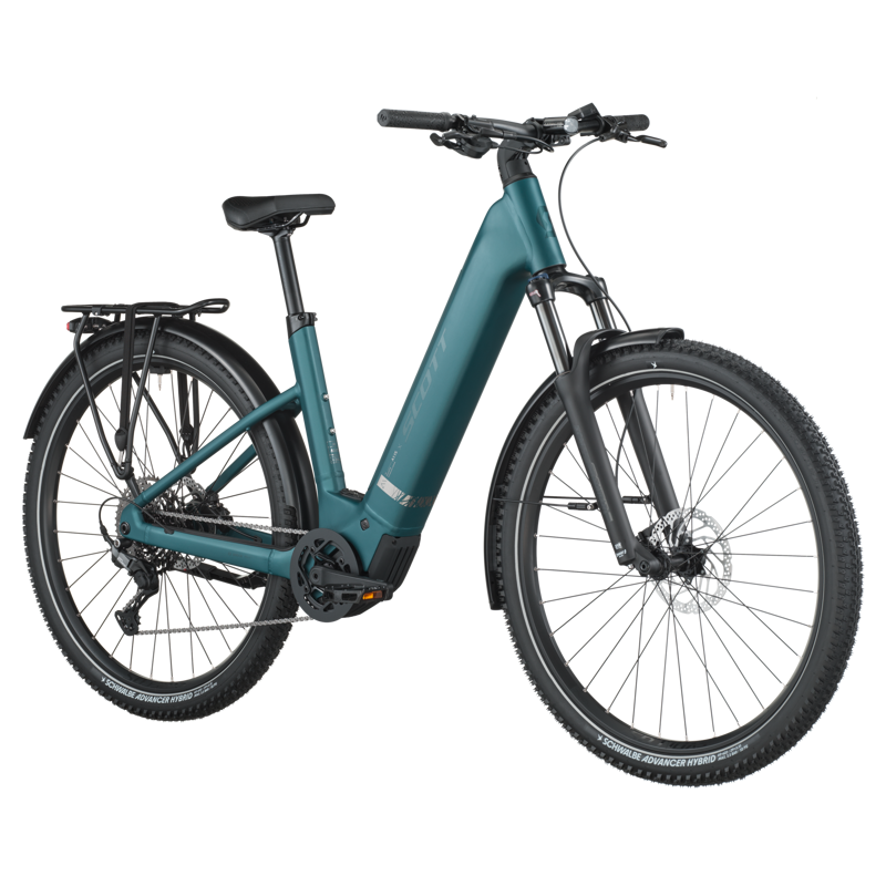 Scott Axis 30 Wave Electric Hybrid Bike 2026 in Cypress Green-1