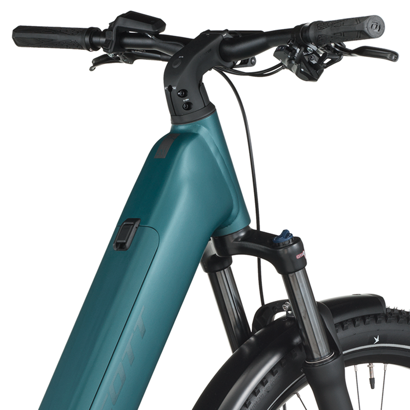 Scott Axis 30 Wave Electric Hybrid Bike 2026 in Cypress Green-3