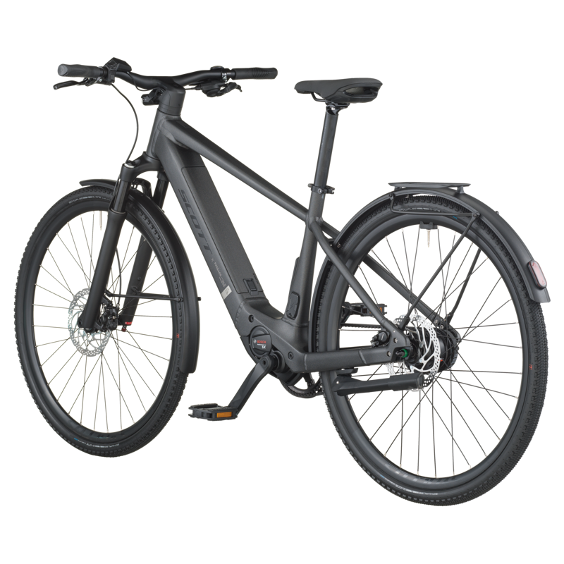 Scott Passage 10 Belt Electric Hybrid Bike 2026 in Midnight Grey-2