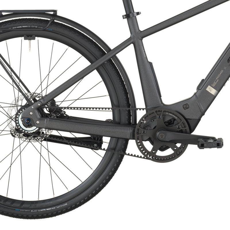 Scott Passage 10 Belt Electric Hybrid Bike 2026 in Midnight Grey-3