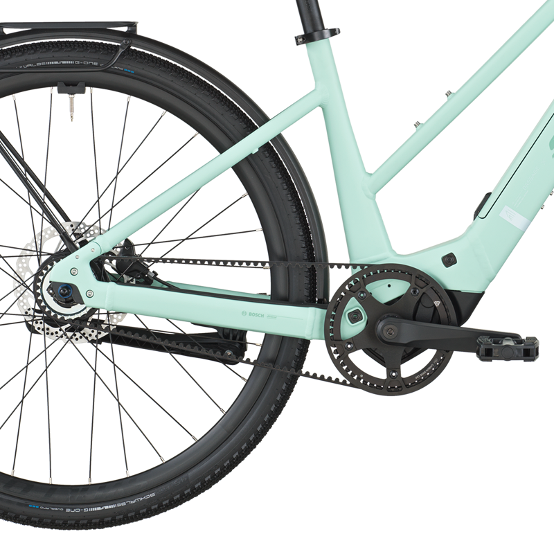 Scott Passage 10 Belt Slope Electric Hybrid Bike 2026 in Mint Green-3