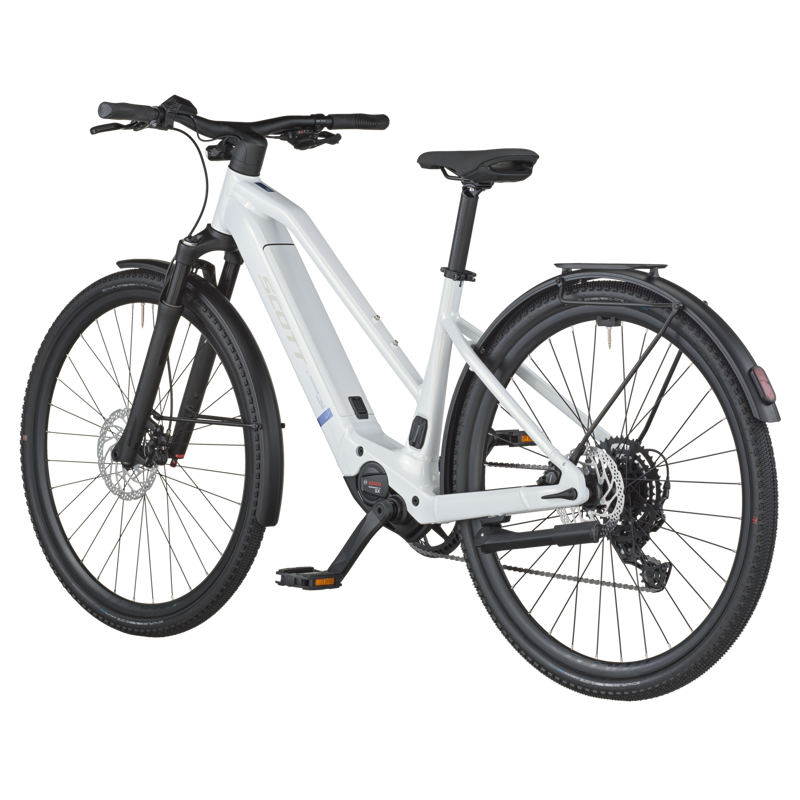 Scott Passage 20 Slope Electric Bike 2026 in Bianco White-2