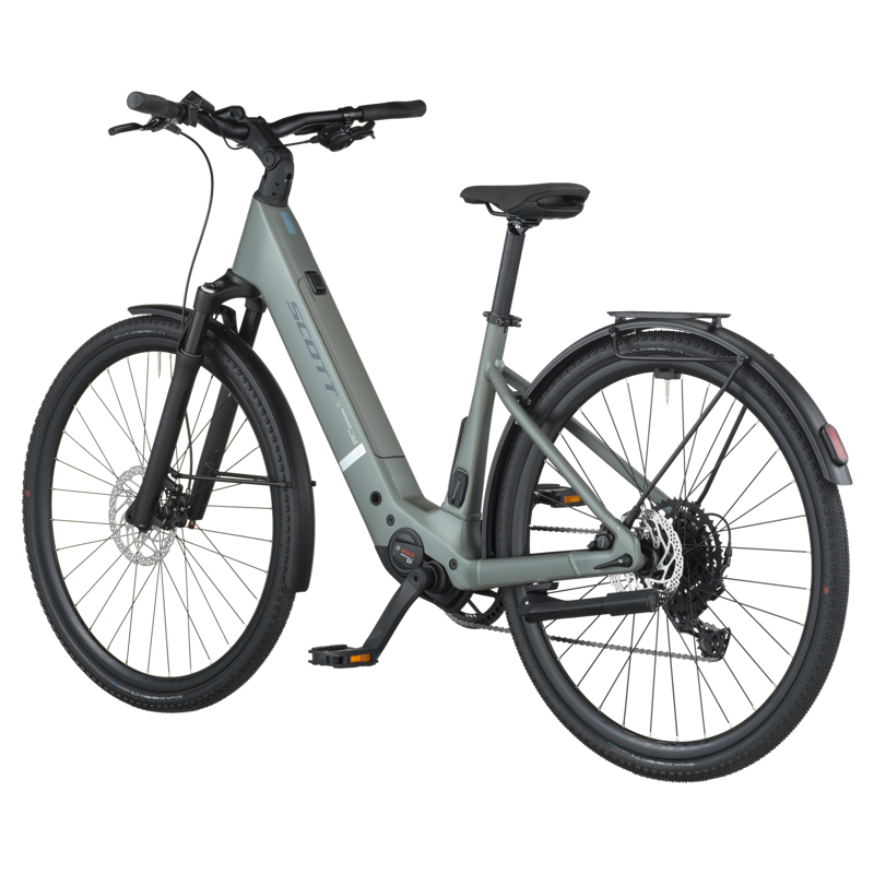 Scott Passage 20 Wave Electric Bike 2026 in Highland Green-2