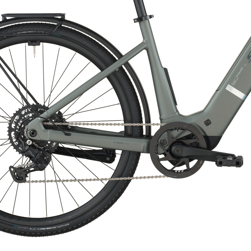 Scott Passage 20 Wave Electric Bike 2026 in Highland Green-3