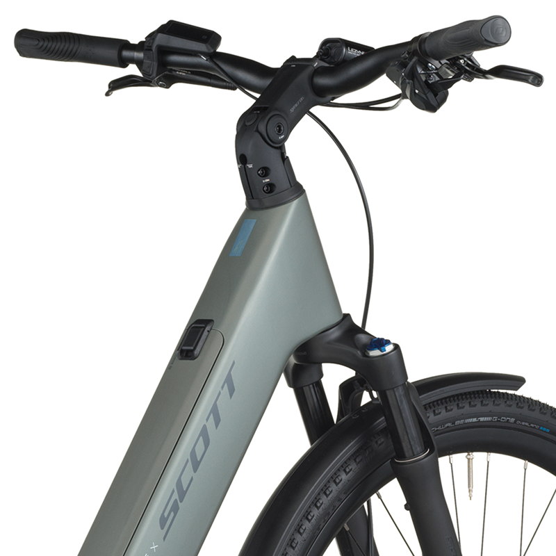 Scott Passage 20 Wave Electric Bike 2026 in Highland Green-4