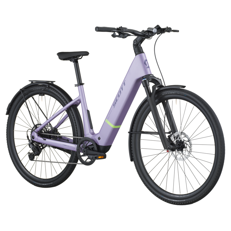 Scott Passage 20 Wave Electric Bike 2026 in Lila Purple-1