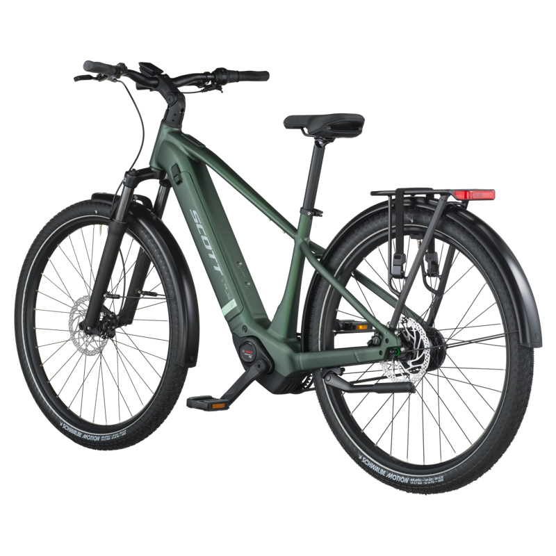 Scott Sub Tour 10 Electric Hybrid Bike 2026 in Kelp Green-2