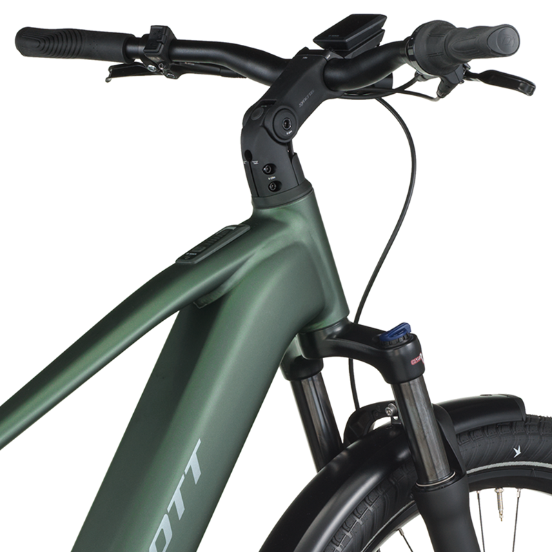 Scott Sub Tour 10 Electric Hybrid Bike 2026 in Kelp Green-3
