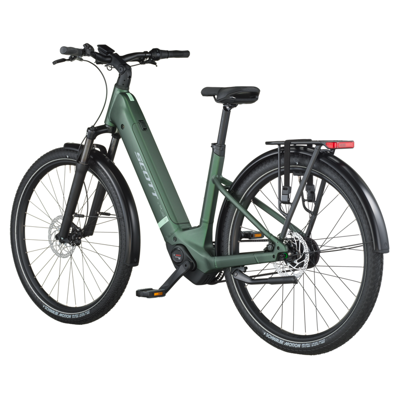 Scott Sub Tour 10 Wave Electric Hybrid Bike 2026 in Kelp Green-2