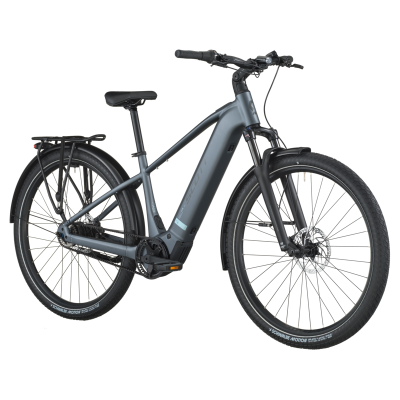 Scott Sub Tour 20 Electric Hybrid Bike 2026 in Smoke Grey-1
