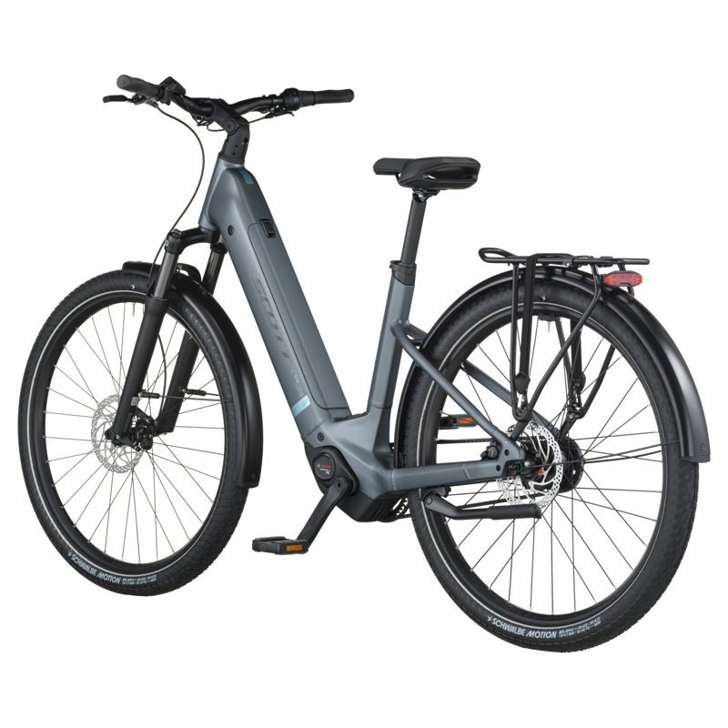 Scott Sub Tour 20 Wave Electric Hybrid Bike 2026 in Smoke Grey-2