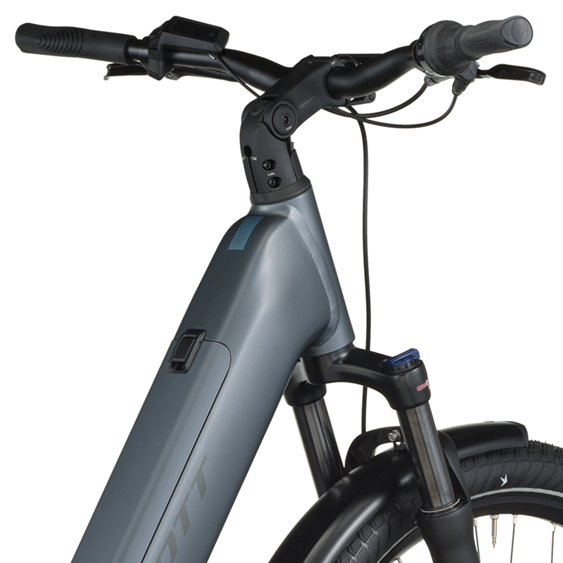 Scott Sub Tour 20 Wave Electric Hybrid Bike 2026 in Smoke Grey-3