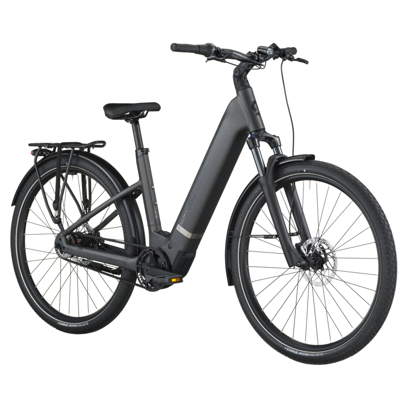 Scott Sub Tour 30 Wave Electric Hybrid Bike 2026 in Midnight Grey-1