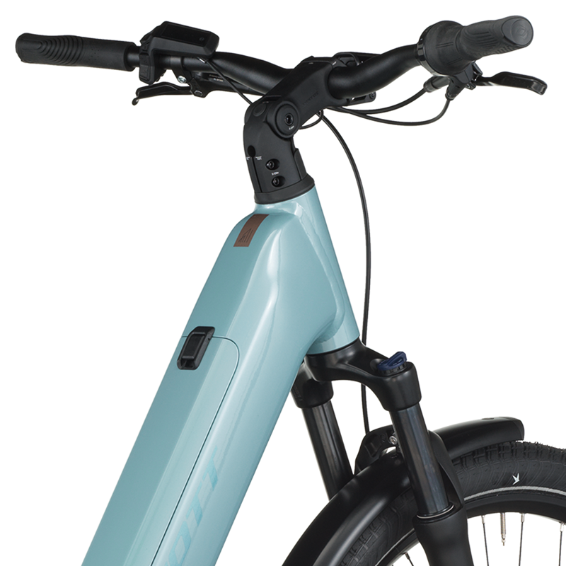 Scott Sub Tour 30 Wave Electric Hybrid Bike 2026 in Sterling Blue-5