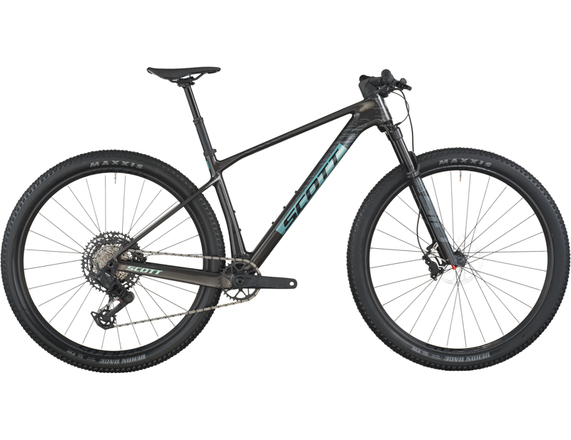 Scott Scale RC Team Hardtail Mountain Bike 2026 in Carbon Black