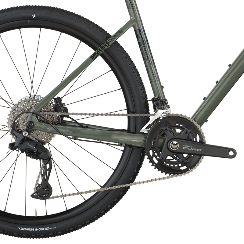 Scott Speedster Gravel 20 Gravel Bike 2026 in Wenge Green-3