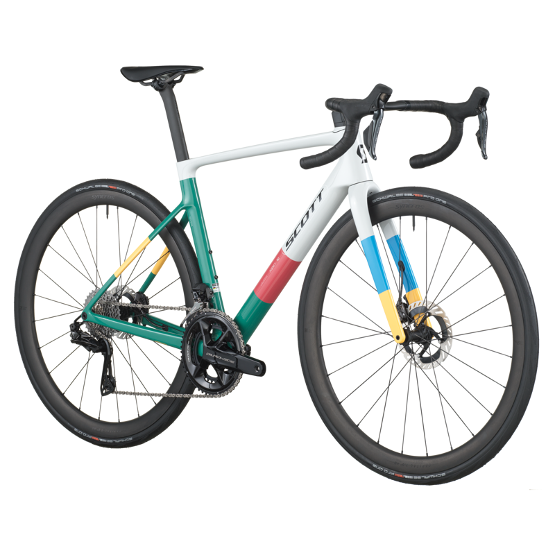 Scott Addict RC Pro Road Bike 2026 in Beluga Grey/Seashore Green-1