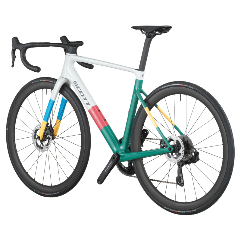 Scott Addict RC Pro Road Bike 2026 in Beluga Grey/Seashore Green-2