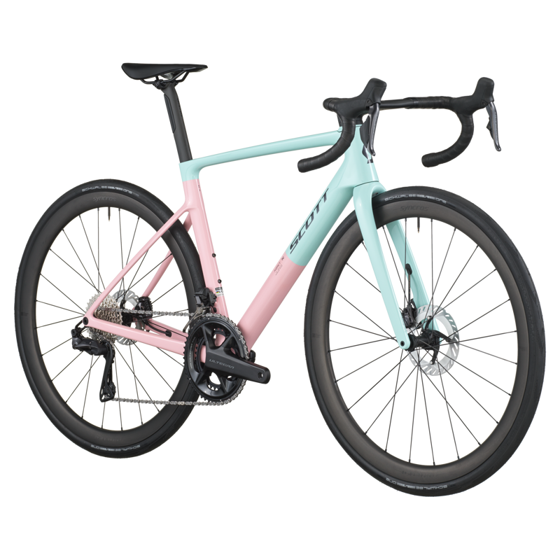 Scott Addict RC 10 Road Bike 2026 in Gelato Blue and Pink-1
