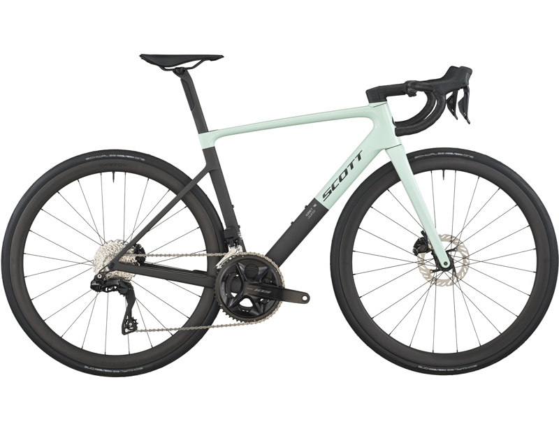 Scott Bike Addict RC 30 Carbon Road Bike 2026 in Frozen Green