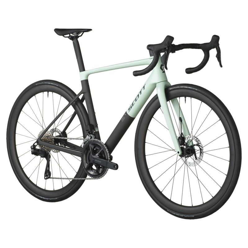 Scott Bike Addict RC 30 Carbon Road Bike 2026 in Frozen Green-1