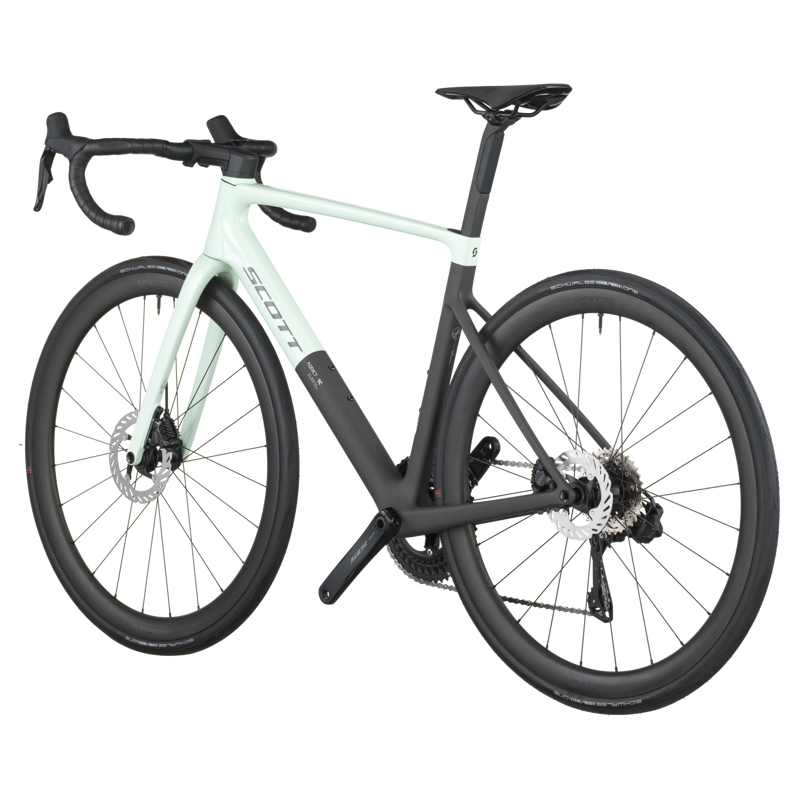 Scott Bike Addict RC 30 Carbon Road Bike 2026 in Frozen Green-2