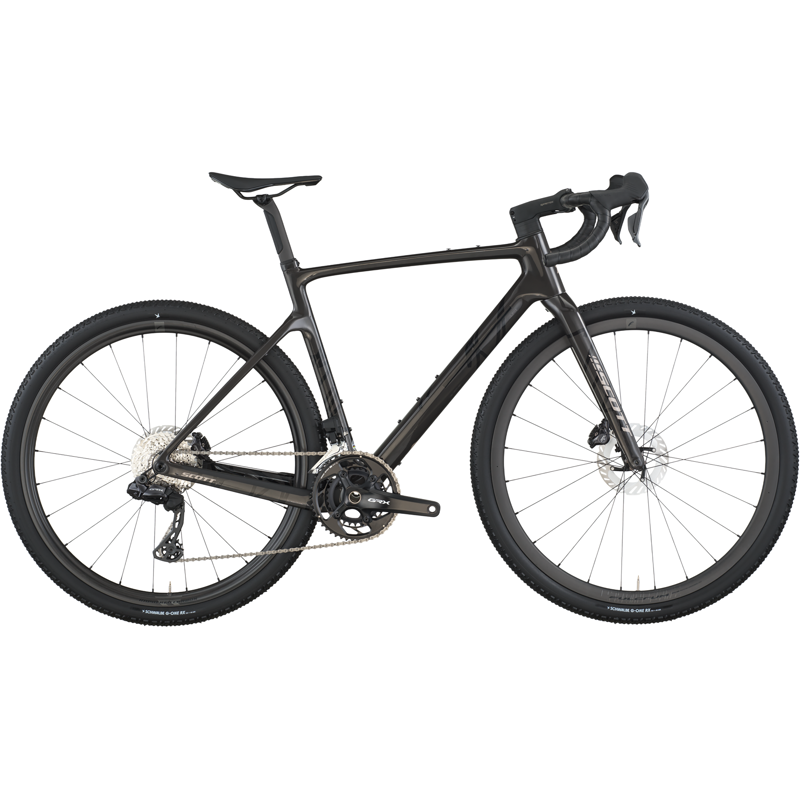 Balfes Bikes Scott Addict Gravel 15 Gravel Bike 2026 in Carbon Black | Free postage over £30, £10 off first order, price match & 0% finance.