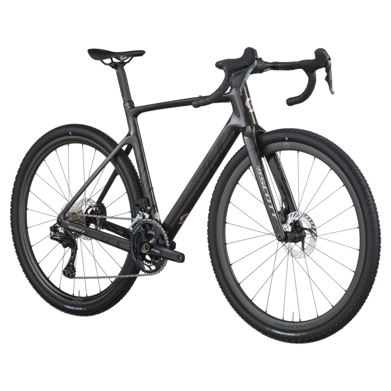Scott Addict Gravel 15 Gravel Bike 2026 in Carbon Black-1