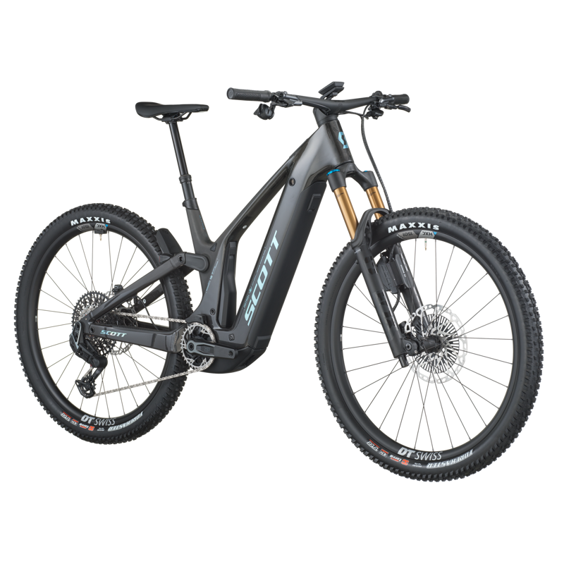 Scott Patron 900 Ultimate Electric Full Suspension Mountain Bike 2026 in Carbon Black-1