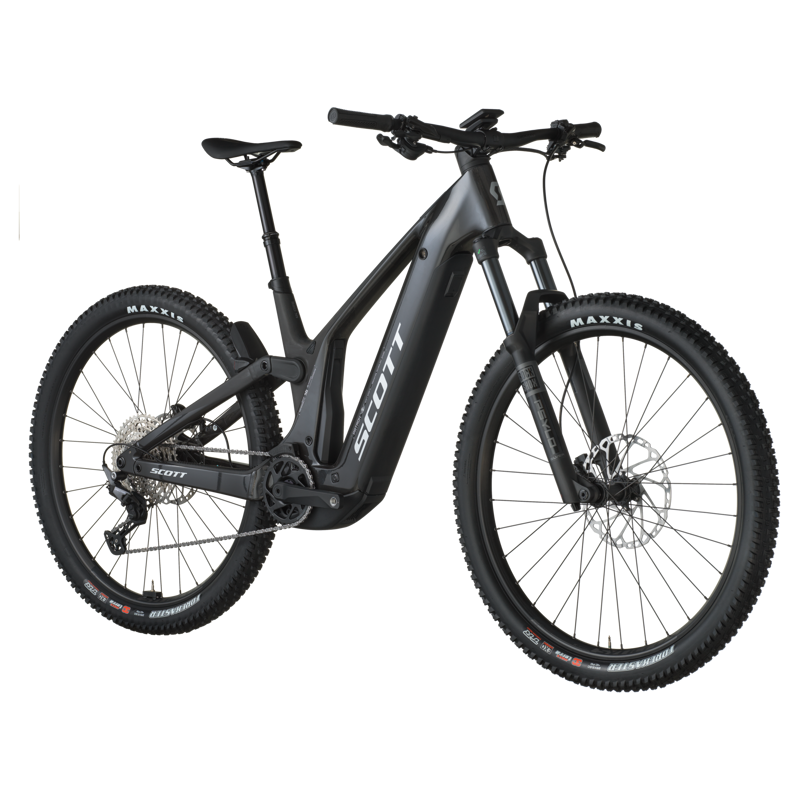 Scott Patron 920 Electric Full Suspension Mountain Bike 2026 in Carbon Black-1