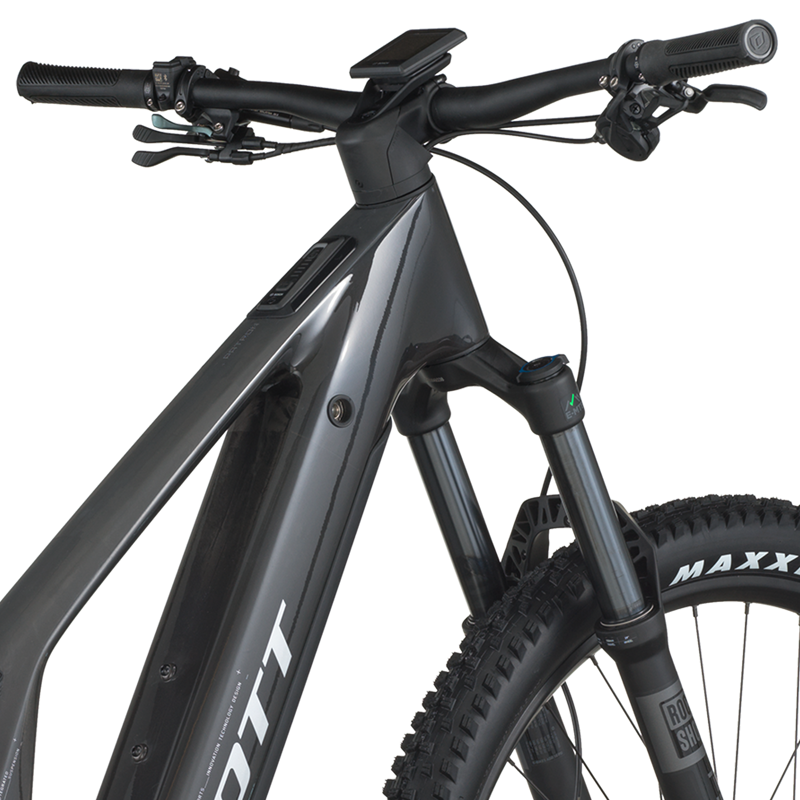 Scott Patron 920 Electric Full Suspension Mountain Bike 2026 in Carbon Black-3