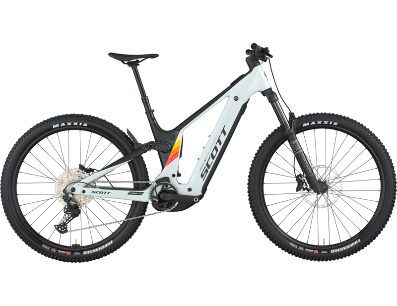 Balfes Bikes Scott Patron 930 Electric Full Suspension Mountain Bike 2026 in Cumulus White / Black | Free postage over £30, £10 off first order, price match & 0% finance.