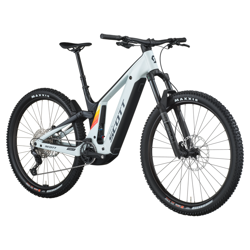 Scott Patron 930 Electric Full Suspension Mountain Bike 2026 in Cumulus White / Black-1