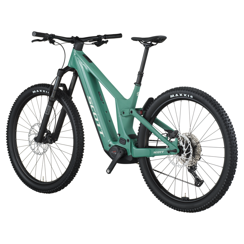 Scott Patron 930 Electric Full Suspension Mountain Bike 2026 in Safari Green-2