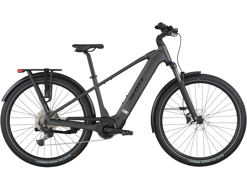 Scott Sub Sport 10 Electric Hybrid Bike 2026 in Midnight Grey