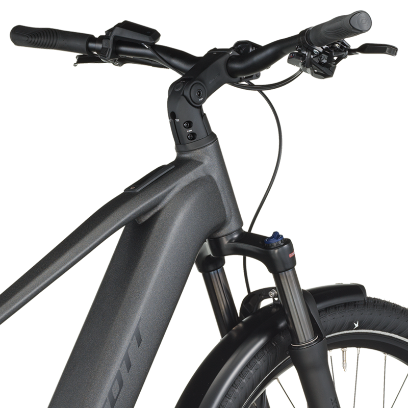 Scott Sub Sport 10 Electric Hybrid Bike 2026 in Midnight Grey-3
