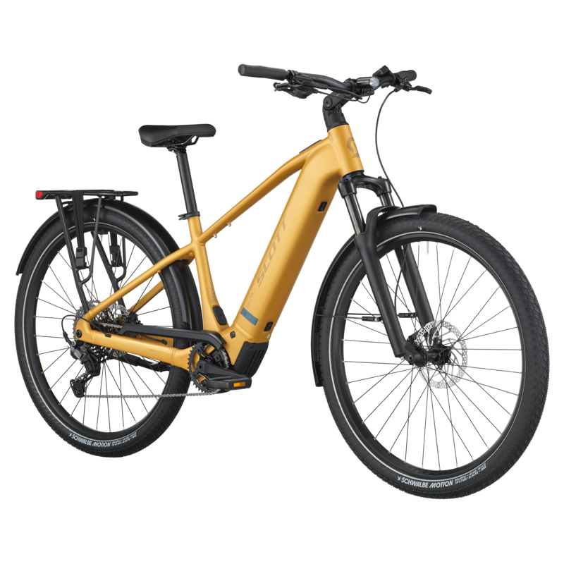 Scott Sub Sport 10 Electric Hybrid Bike 2026 in Colorado Gold-1