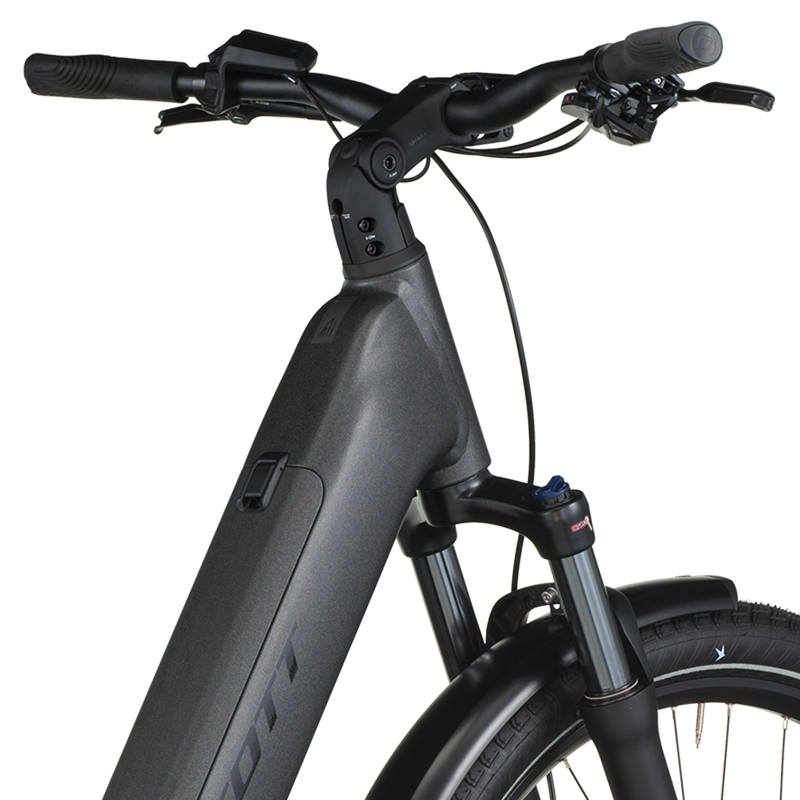 Scott Sub Sport 10 Wave Electric Hybrid Bike 2026 in Midnight Grey-3