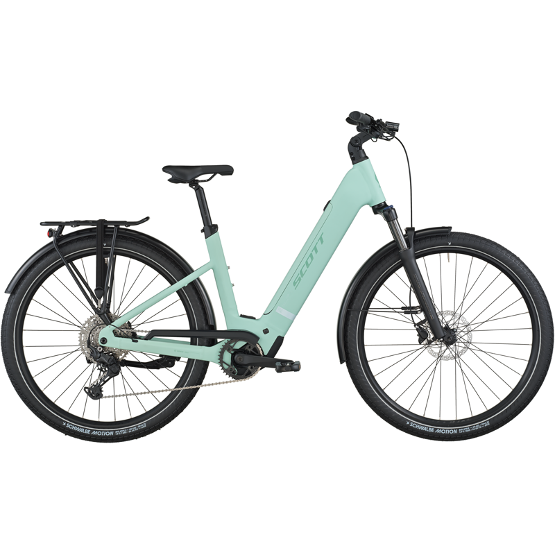 Balfes Bikes Scott Sub Sport 20 Wave Electric Hybrid Bike 2026 in Mint Green | Free postage over £30, £10 off first order, price match & 0% finance.