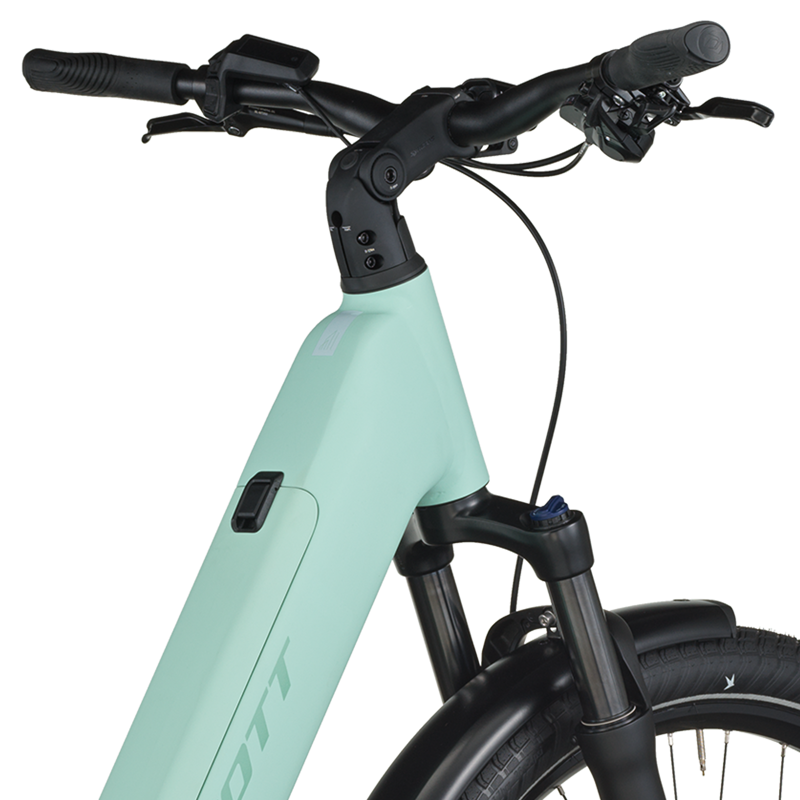 Scott Sub Sport 20 Wave Electric Hybrid Bike 2026 in Mint Green-3